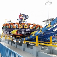 Manège Soucoupe Volante UFO, Grand Manège à Sensations Fortes pour Parc d'Attractions, Équipement de Fête Foraine Rotatif à Vendre