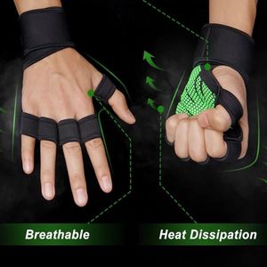 Men's And Women's Customized Half Finger Weightlifting Gloves 2025 High Quality Gym Training Gloves - Product Image 3