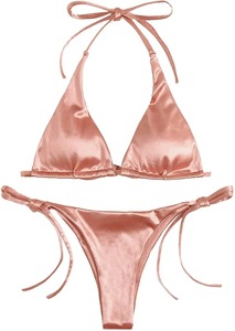 Bikini de 4 piezas y falda 2023, traje de baño para niñas, traje de baño de cintura alta para niños, bañistas, traje de baño, ropa de playa - Product Image 4