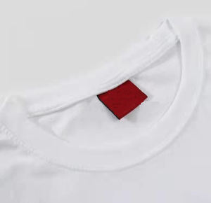 T-shirt uni de bonne qualité à manches courtes et à prix réduit en coton avec logo OEM T-shirt blanc uni pour hommes - Product Image 3