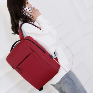 Vente en gros de sacs d'école durables élégants avec logo personnalisé pour les affaires, voyage, usage quotidien, nouveau design, sac à dos unisexe USB pour ordinateur portable, week-end - Product Image 2