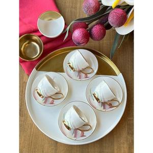Mikasa Moor turco tazza di caffè puro Set di 4
