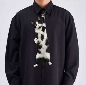 Collar con Lazo Personalizado con Foto de Mascota - Diseño Moderno y Reutilizable para Gatos, Perros, Aves y Reptiles, Material de Poliéster Suave - Product Image 4