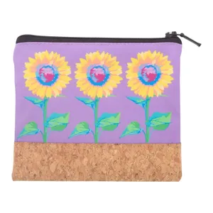 CreaBeauty Personalized Cork S <b>Toiletry</b> Bag Custom Merchandising Trousse - Product Image 5
