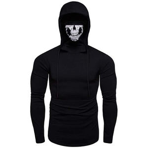 Sudaderas con capucha para hombre Sudadera con capucha de gimnasio de poliéster de gran tamaño Gimnasio ligero Sudadera vintage Hombres Mujeres Streetwear Sudadera con capucha - Product Image 3