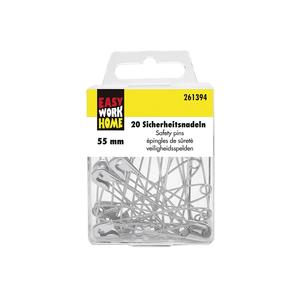 Easy Work Pack of 20 Safety <b>Pins</b> 12-Packing Unit Essential <b>Sewing</b> Supplies - Product Image 2