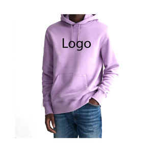 Sudadera con capucha de mezcla de algodón de gran tamaño en blanco 460gsm jersey de color con logotipo personalizado fabricantes de sudaderas con capucha de peso pesado para hombre - Product Image 1