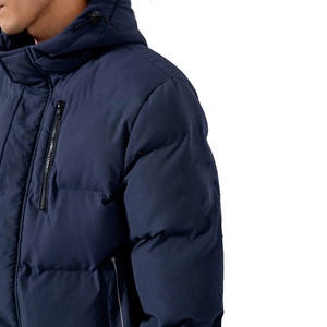 Chaquetas de Invierno Ecológicas de Moda Urbana Personalizadas, Novedad de 2024, con Tela de Lona y Cuello Alto - Product Image 4