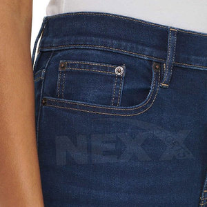 Best Quality Solid Color <b>Women's</b> Mid Waist Overalls Jeans Pants 100% Cotton Quick Dry Breathable Eco-Friendly Outdoor Use New - Product Image 5