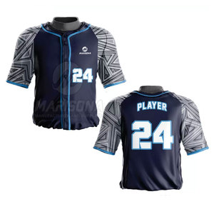 Servicio OEM Ropa de entrenamiento Uniforme de béisbol Nuevo diseño Uniforme de béisbol Uniformes de béisbol de bajo precio - Product Image 2