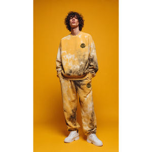 ชุดวอร์มกางเกงแบบมีฮู้ดสำหรับผู้ชายชุดวอร์มปักลายด้วยกรดซีดซีดซีดซีดซีดออกแบบใหม่ - Product Image 2