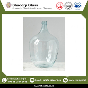 Vase décoratif de Designer en verre Demijohn disponible meilleure qualité et prix de gros - Product Image 4