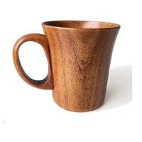 Taza de cerámica de madera de teca hecha a mano de alta calidad, utensilios de cocina, proveedor indio al por mayor