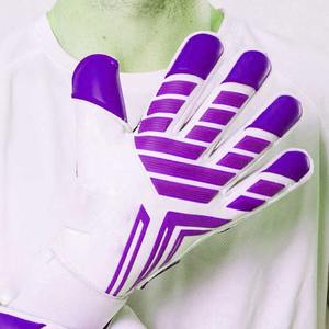 Gants de gardien de but personnalisables avec service OEM en noir Gants de gardien de but en cuir de conception personnalisée - Product Image 6