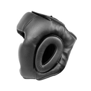 หมวกซ้อมมวยแบบเต็มศีรษะสำหรับฝึกซ้อมและชกมวยทำจากหนังปรับโลโก้ได้ตามต้องการ - Product Image 5