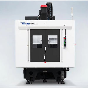 Centre d'usinage vertical à double table Hyundai-WIA KF5200D avec pompe PLC, machine de rectification et d'alésage, traitement, livraison en 4 à 6 semaines - Product Image 1
