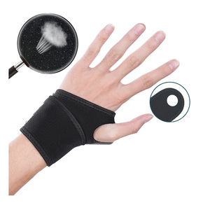 Support de poignet en néoprène respirant, fin, ajustement universel, fermeture auto-agrippante, protection pour toutes les saisons - Product Image 2