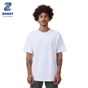 Unisex เสื้อยืดผ้าฝ้ายคุณภาพสูงสำหรับผู้ชายชุดสูทธุรกิจขนาดใหญ่พิเศษพิมพ์ลายโลโก้แบบซับลิเมชันกันน้ำผ้าลูกฟูกสำหรับ - Product Image 2