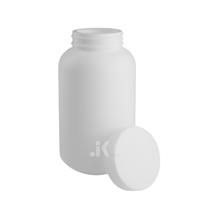 ขวดกลมสีขาว300มล. พร้อมฝาเกลียว oem/odm โซลูชั่นบรรจุภัณฑ์ JK M0338 - Product Image 1