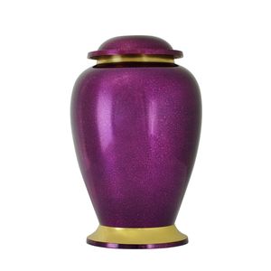 Urnes de conception les plus tendances pour les cendres humaines Nouveau design Urnes de crémation en métal faites à la main pour les cendres Prix de gros - Product Image 3