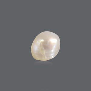 Perles d'eau douce blanches Basra Pearl 4,28 carats, couleur naturelle, pour la fabrication de bijoux - Product Image 2