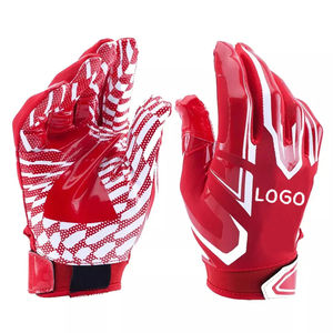 Gants de football américain en cuir de haute qualité Style unique Heavy Duty Super Sticky Palm Grip Nouveau style Gants de golf supérieurs - Product Image 1