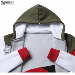 Sweats à capuche d'hiver en polaire polyester/coton vierges pour sublimation, pour hommes et femmes, grandes tailles, réversibles, respirants, séchage rapide - Product Image 6