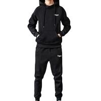 Survêtements de sport décontractés unisexes, taille XL, vente en gros personnalisée, ensemble de survêtement ajusté en 2 pièces, logo uni, survêtement de printemps, vêtements de sport 100% - Product Image 4