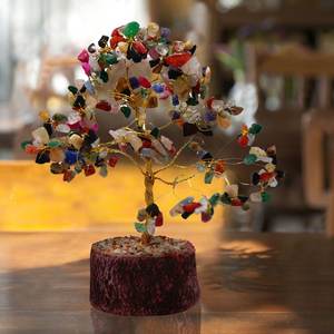Gran oferta, árbol de cristal semiprecioso multichip de alta calidad para el hogar, la oficina o la decoración de Navidad - Product Image 2