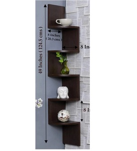 Love TQC Model 28026 Traditional Wooden Craft <b>Rack</b> <b>Storage</b> Unit Multifunction Easy Cleaning for Bathroom Shelves Bedroom <b>Kitchen</b> - Product Image 4