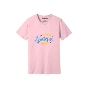 100% algodón camiseta informal para mujer 3D Kindness Themes Logo Print 12 opciones de color 160-180 Heavy GSM transpirable personalizable - Product Image 5
