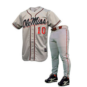 Ensemble d'uniformes de baseball personnalisés OEM, maillots et pantalons imprimés à sublimation à séchage rapide, vêtements de sport d'équipe pour hommes, femmes et jeunes - Product Image 4