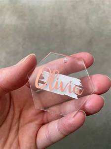 Llavero Acrílico Hexagonal Personalizado, Cortado con Láser, Duradero, con Logotipo Personalizado para Eventos, Regalos, Decoración de Mesas, Negocios - Product Image 5