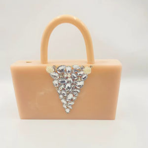 กระเป๋าคลัทช์เรซิ่นอีพ็อกซี่สุดหรูทันสมัยสำหรับงานกลางคืน |   กระเป๋าถืองานแฮนด์เมด รักษ์โลก กันน้ำ สำหรับผู้หญิง เหมาะสำหรับงานแต่งงานและงานพิธีการ - Product Image 1