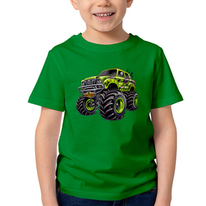 Camiseta de algodón estampada para niños, cómoda, informal, de uso diario, manga corta, de verano, fabricante OEM, Color y tamaño personalizados, Bangladesh - Product Image 2