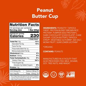 Barras de Proteína ALOHA con Sabor a Mantequilla de Maní, Paquete de 12 - Product Image 3
