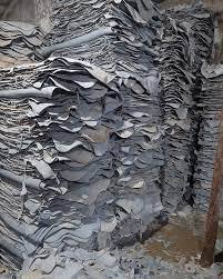 Cuir fendu bleu humide de qualité supérieure pour la fabrication de chaussures Approvisionnement en gros pour les chaussures en vrac et les articles d'ameublement en cuir - Product Image 4