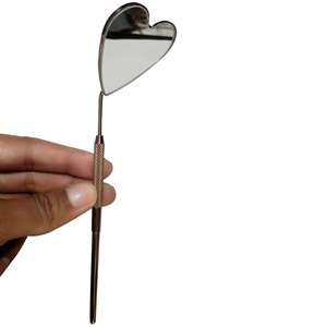 Espejo de pestañas de acero inoxidable Extensiones de pestañas Suministros Espejos de pestañas personalizados - Product Image 2