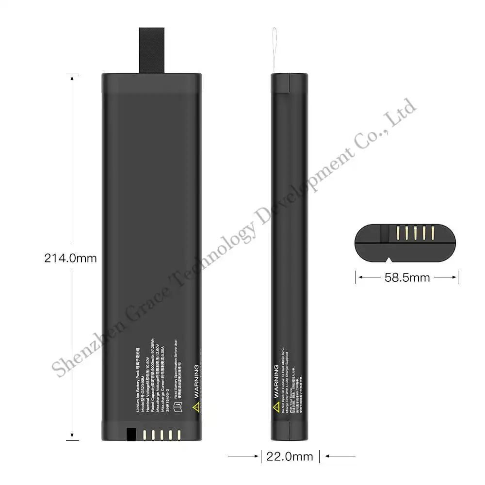 Tefoo Ersatz-OTDR-Batterie für Anritsu SM204 Li204SX-66A 633-75 MS2721A YOK OGAWA AQ7280 AQ7282A 739883