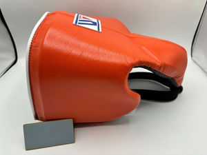 Protection inguinale de qualité supérieure pour hommes, équipement d'entraînement et de boxe professionnel, couleur orange, haute qualité pour hommes - Product Image 3