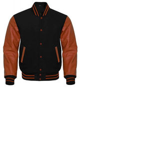 Vestes universitaires pour hommes de la meilleure qualité, respirantes, coupe-vent, séchage rapide, col rond, hiver, 100% laine - Product Image 5