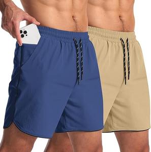 Short de fitness décontracté, solide et écologique, à séchage rapide, léger, avec poches pour hommes, pour un usage quotidien - Product Image 2