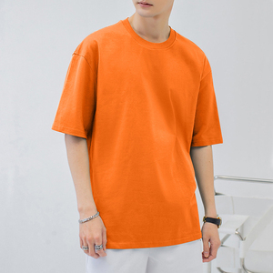 T-shirt à manches courtes pour hommes de qualité supérieure classique col rond tissu doux Logo personnalisé Option d'impression en vrac amical et abordable - Product Image 4