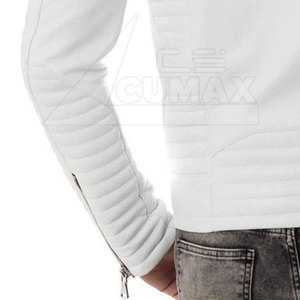 Último estilo al por mayor a prueba de viento hombres chaqueta de cuero superventas impermeable hombres chaqueta de cuero - Product Image 6