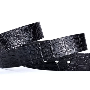 Ceinture en cuir texturé de style tendance personnalisé, nouvelle collection 2026, pour hommes, design durable de qualité supérieure, prix de gros - Product Image 6