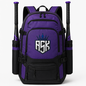 Bolsa de béisbol al por mayor con construcción de calidad, gran espacio de almacenamiento, cremalleras resistentes y correas cómodas para jugadores - Product Image 6
