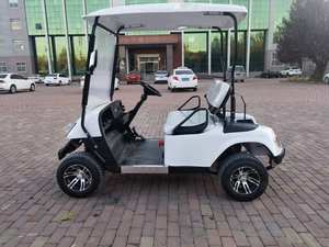 Share-fer-Coche turístico eléctrico de alta calidad de 48V, 4 plazas, eléctrico chino, G o l f C a r t con neumático de carretera para uso en discotecas - Product Image 6