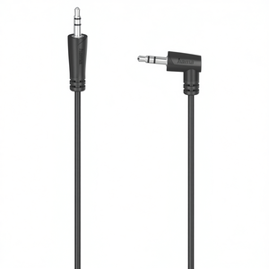 Cable de Audio y Video Jack 3.5 Negro de 1.5m con Conector de 90 Grados Modelo 00200723 - Product Image 2