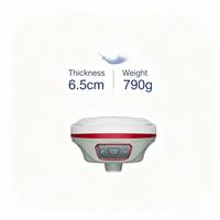 Penerima GPS RTK Inersia Sino High Precision T100 Tahan Air IP65 1590 Saluran Paralel -30~65 Suhu Operasi
