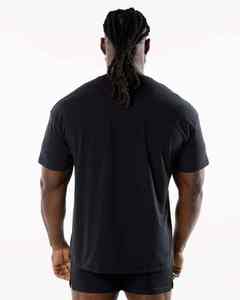 เสื้อยืดออกกำลังกายสำหรับผู้ชายผ้าคอตตอน90% แห้งเร็วผลิตจาก200Gsm - Product Image 2